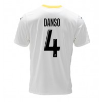 Dres RC Lens Kevin Danso #4 Tretina 2024-25 Krátky Rukáv